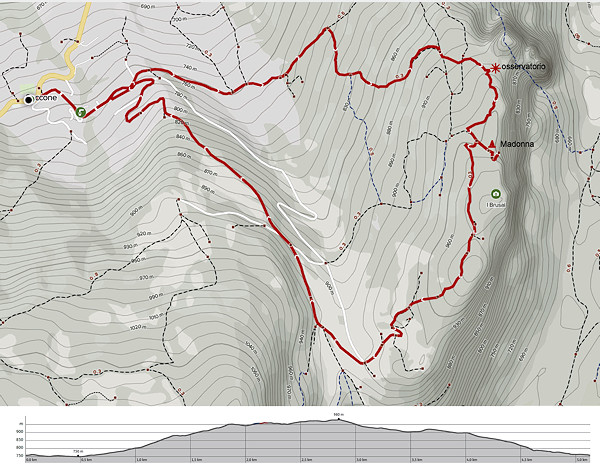 MONTE BALDO MAP