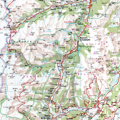 dolomites map